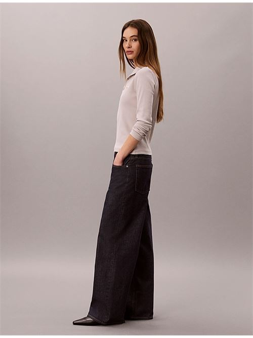 ls wvn label tneck herley CALVIN KLEIN JEANS | LV047H203GQCF